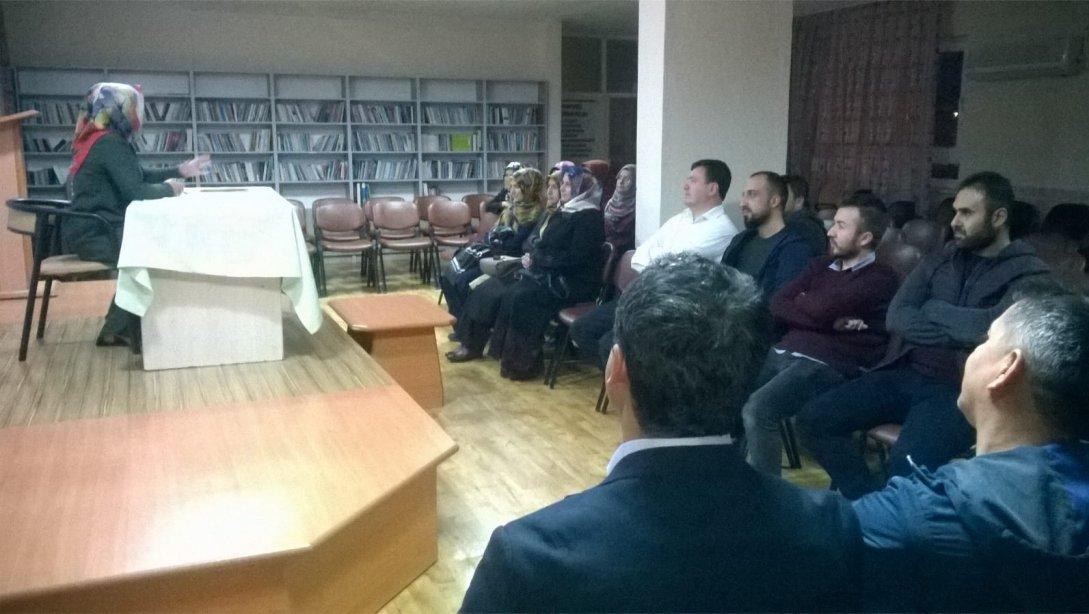 "Din Kültürü Öğretmenleri Gelişim Programı" Kapsamında Seminer Yapıldı