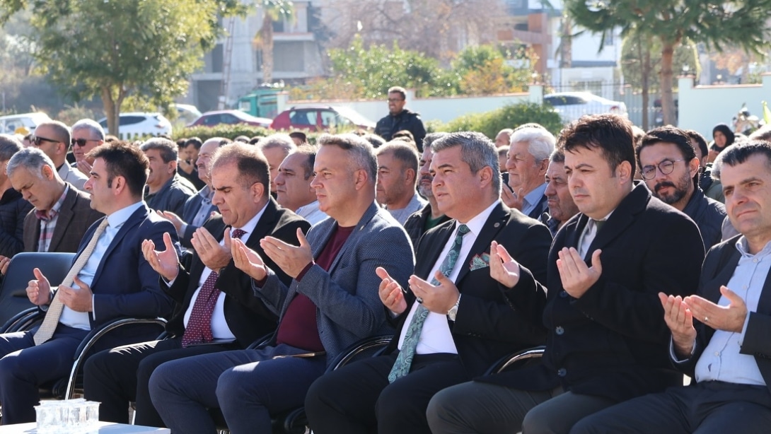 İstiklal Mahallesi Camii Temel Atma Törenine Katıldık