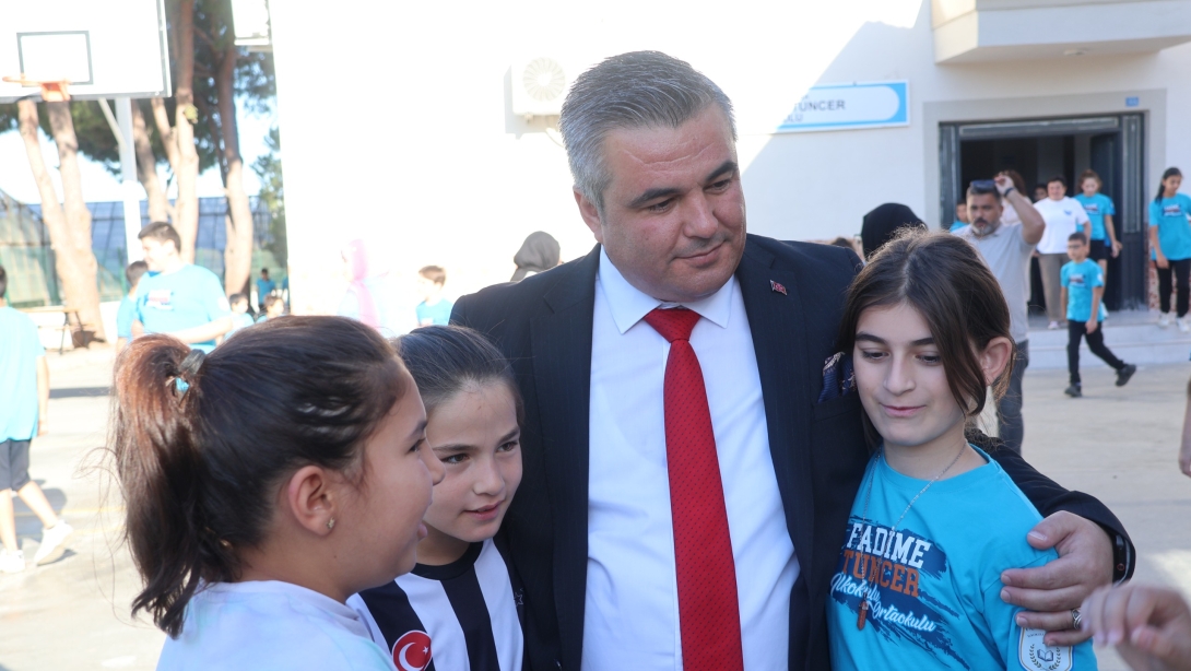 FADİME TUNCER İLK/ORTAOKULUNDA YENİ HAFTAYA BAŞLANGIÇ 