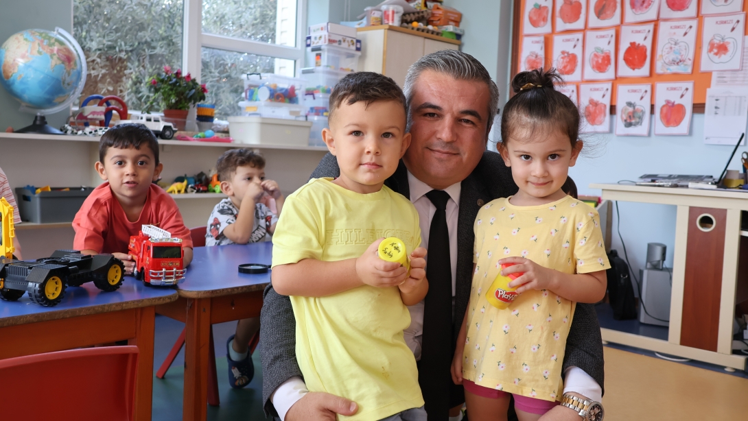 GAZİPAŞA ANAOKULUNA ZİYARET