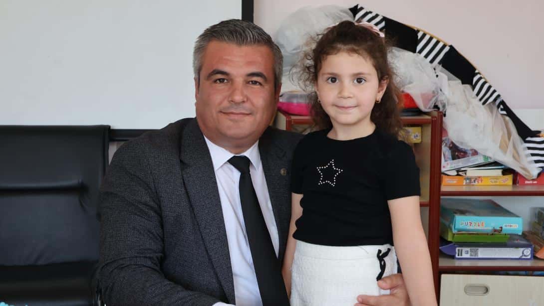NAİLE BİLGİÇ BÜYÜKBALLI ANAOKULUNA ZİYARET